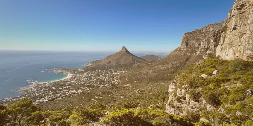 Travel illustration of Cape Town, South Africa